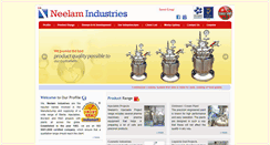 Desktop Screenshot of neelampharmamech.com