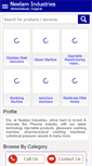 Mobile Screenshot of neelampharmamech.com