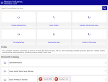 Tablet Screenshot of neelampharmamech.com